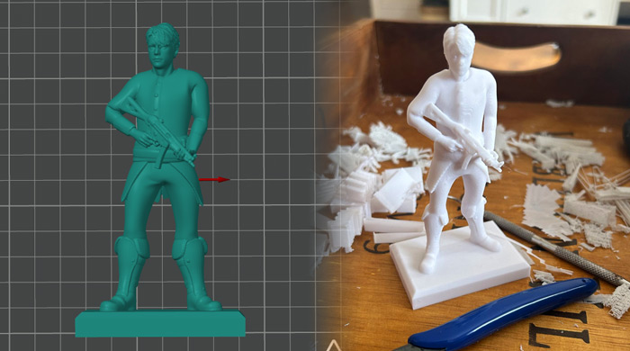3D Printed Character Models