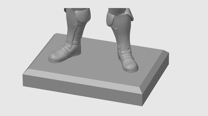 3D Printed Character Model Bases