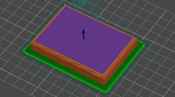 3D Printed 100 Percent Infill Example