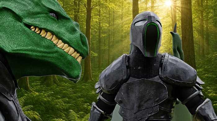 Lord of the Dragons, Forest Scene