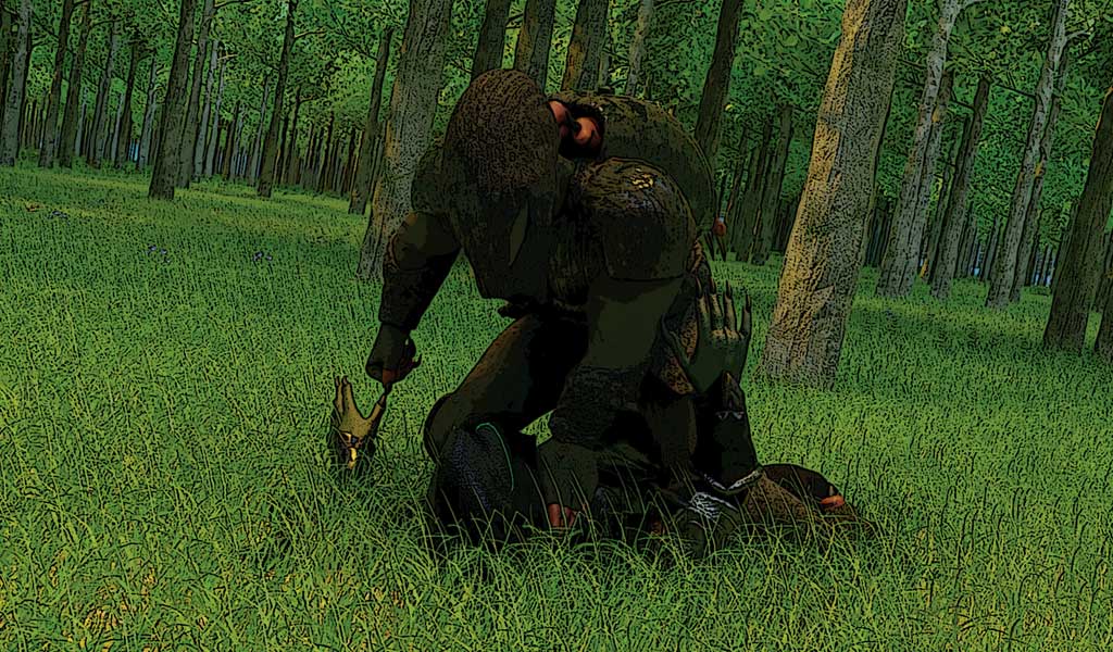 Comic Book Scene Comic Book Scene