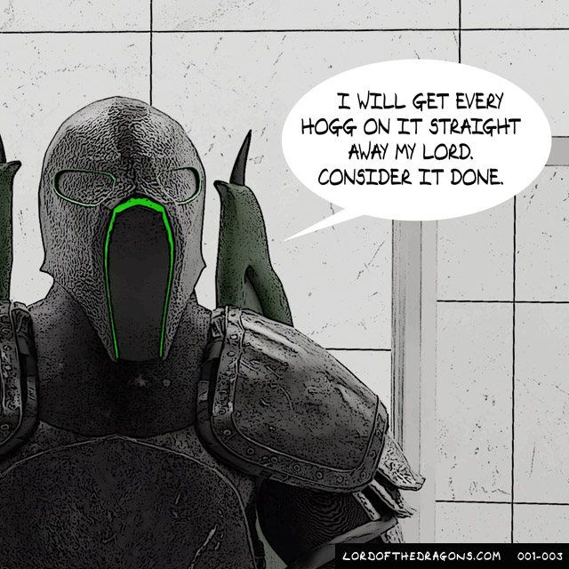 Lord of the Dragons Comic